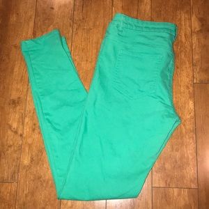 Bright Green Skinny Jeans